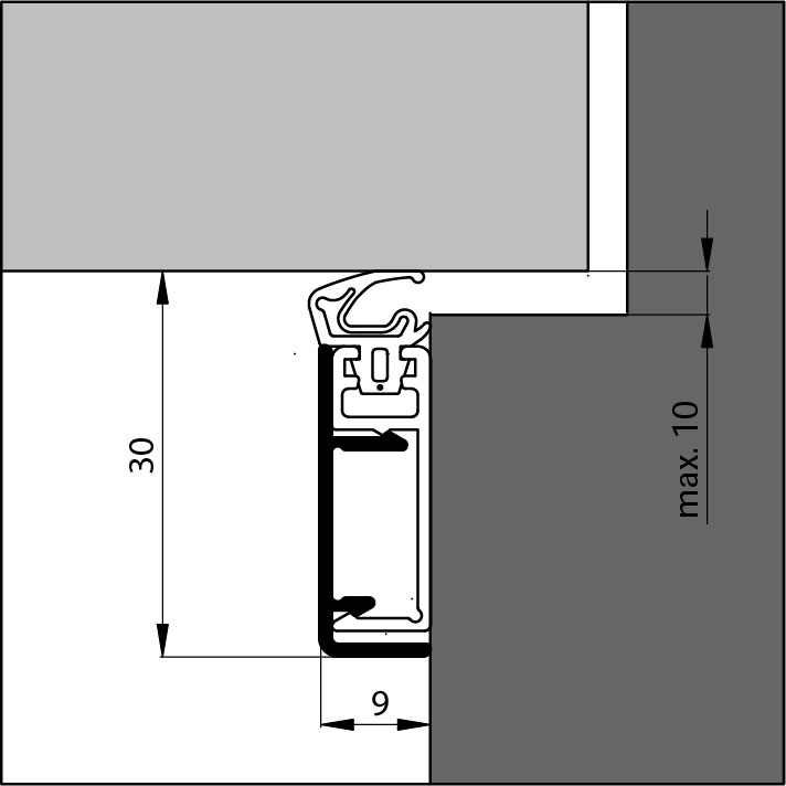 Opbouwprofiel ASP toepassing