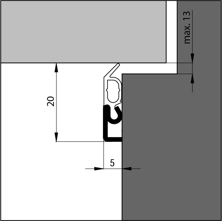 Opbouwprofiel Elro XL